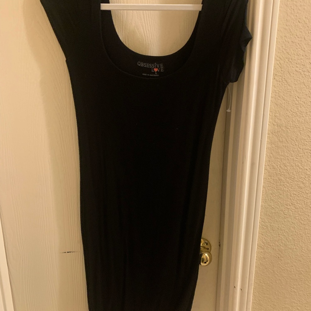 Obsessive Black Dress, no size listed but fits as S